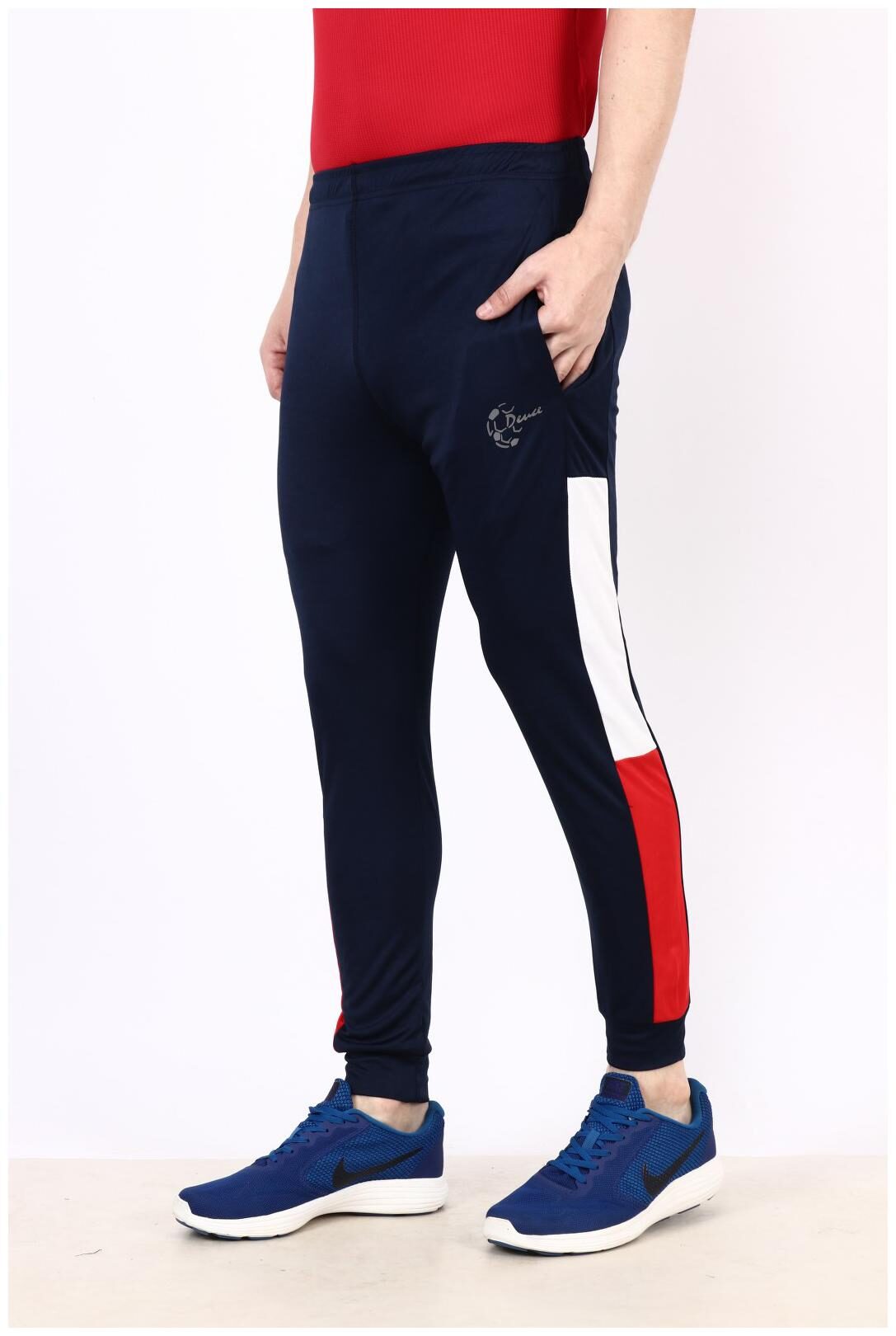

Deuce Sports Men Blue Solid Regular fit Joggers