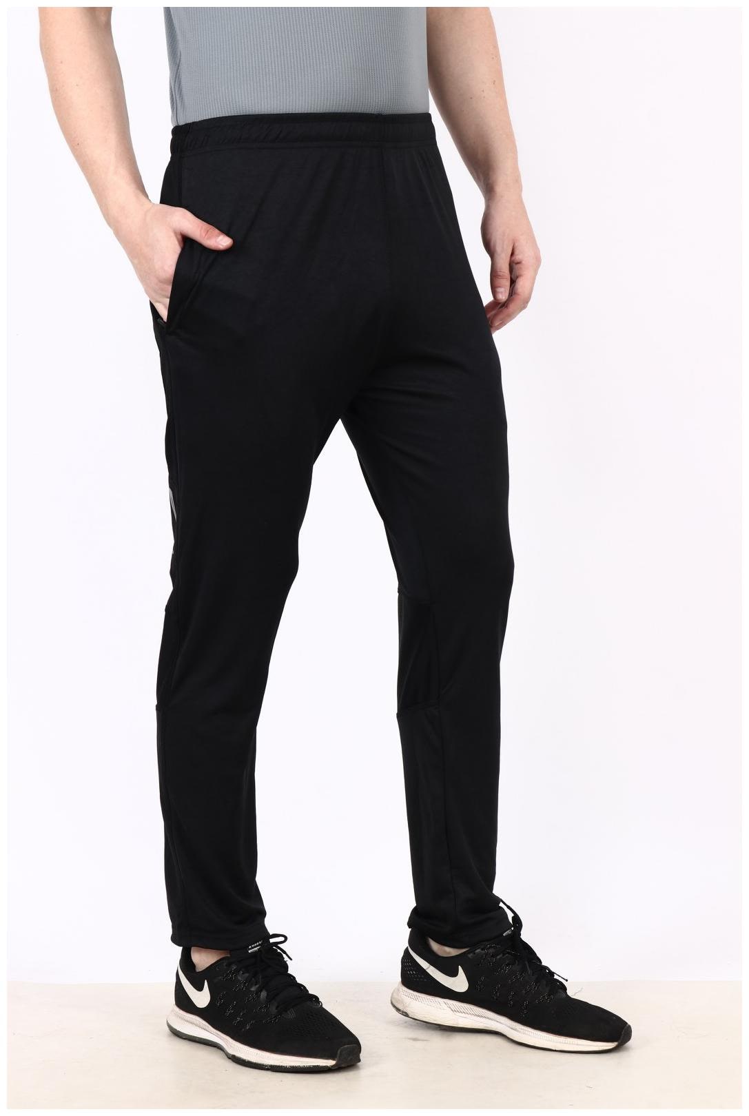 

Deuce Sports Men Black Solid Regular fit Track pants