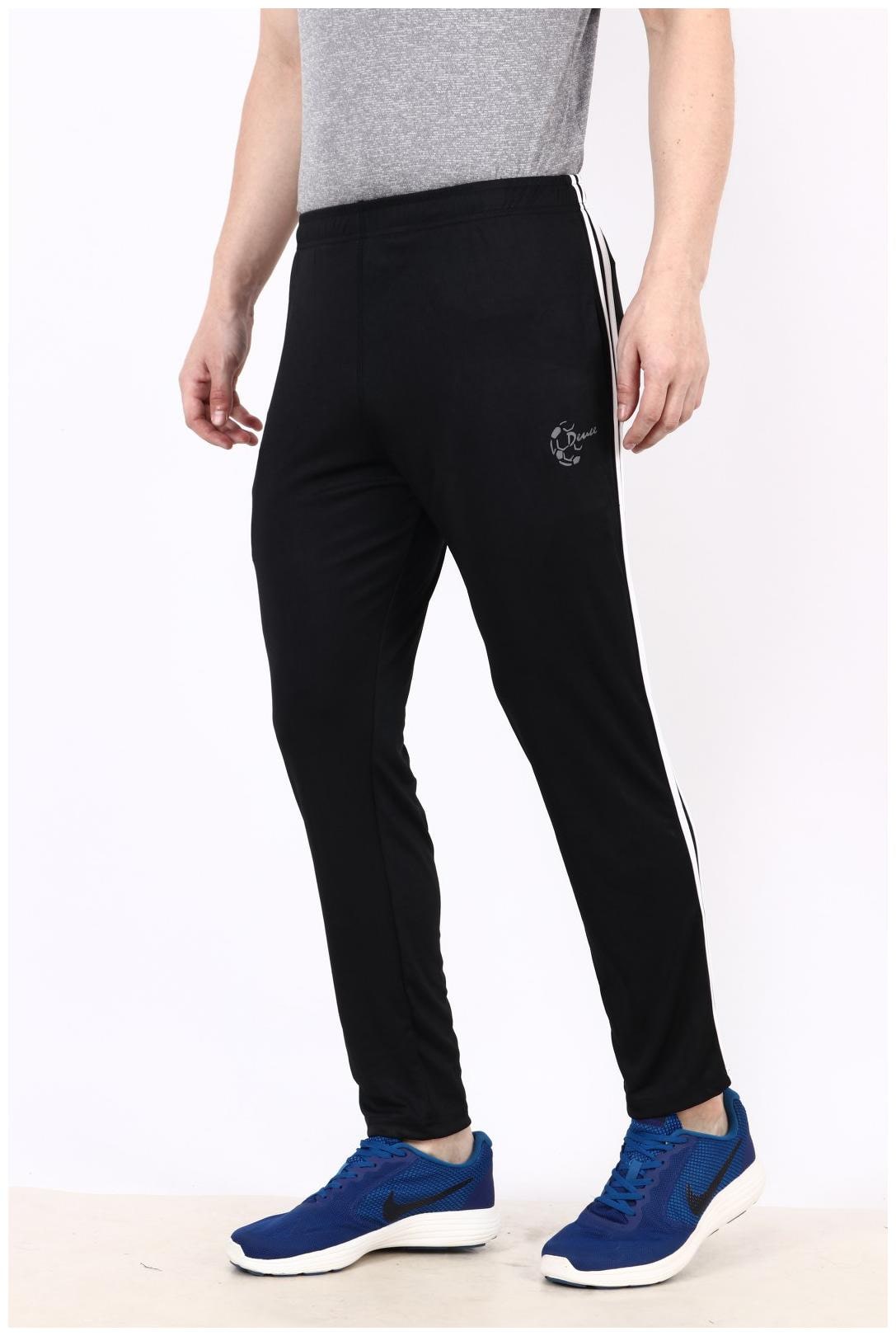 

Deuce Sports Men Black Solid Regular fit Track pants