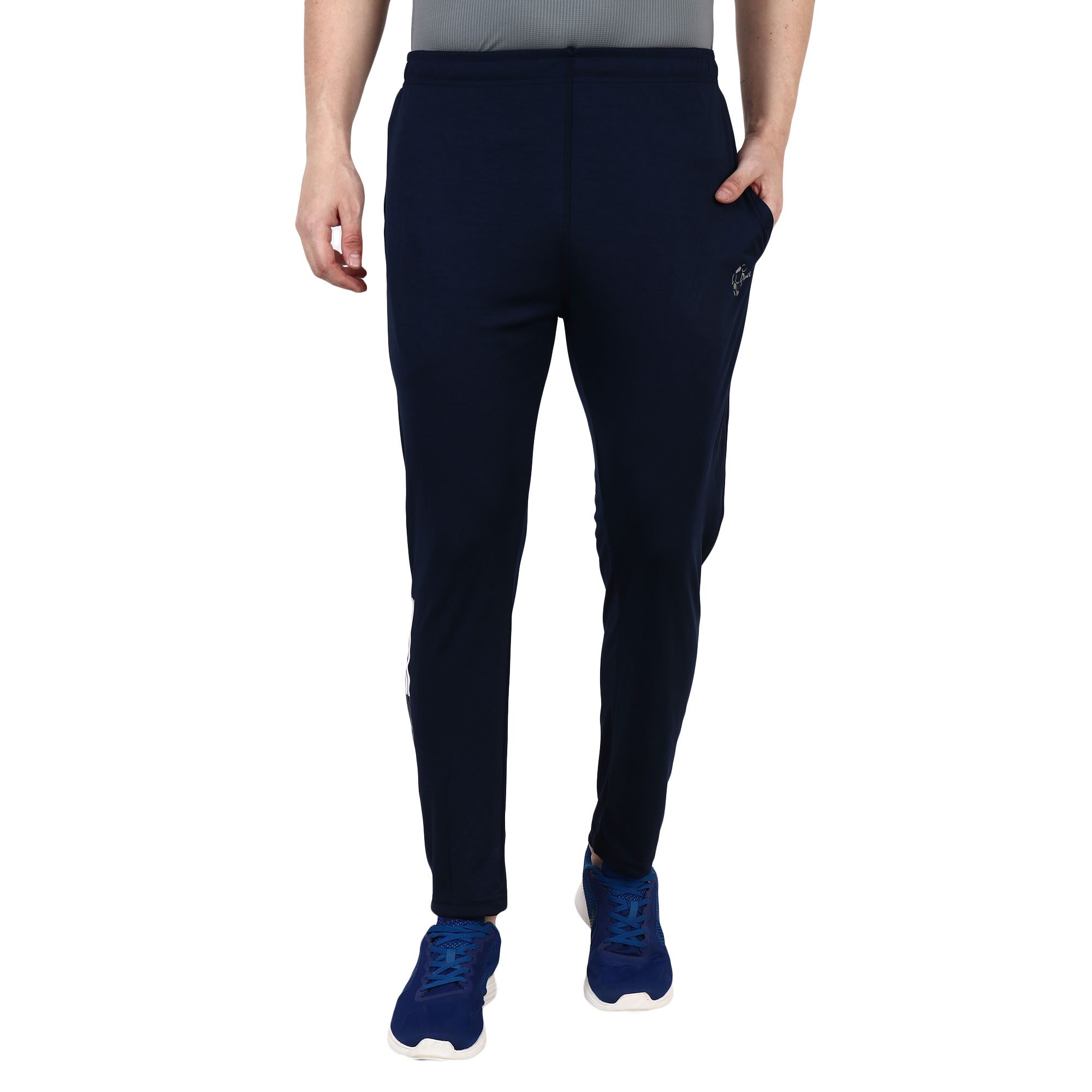

Deuce Sports Men Blue Solid Regular fit Track pants