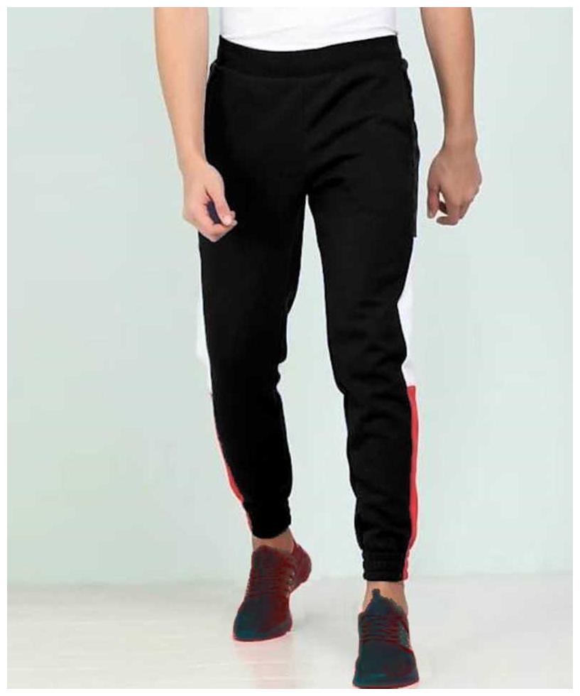 

Deuce Sports Men Black Solid Regular fit Joggers