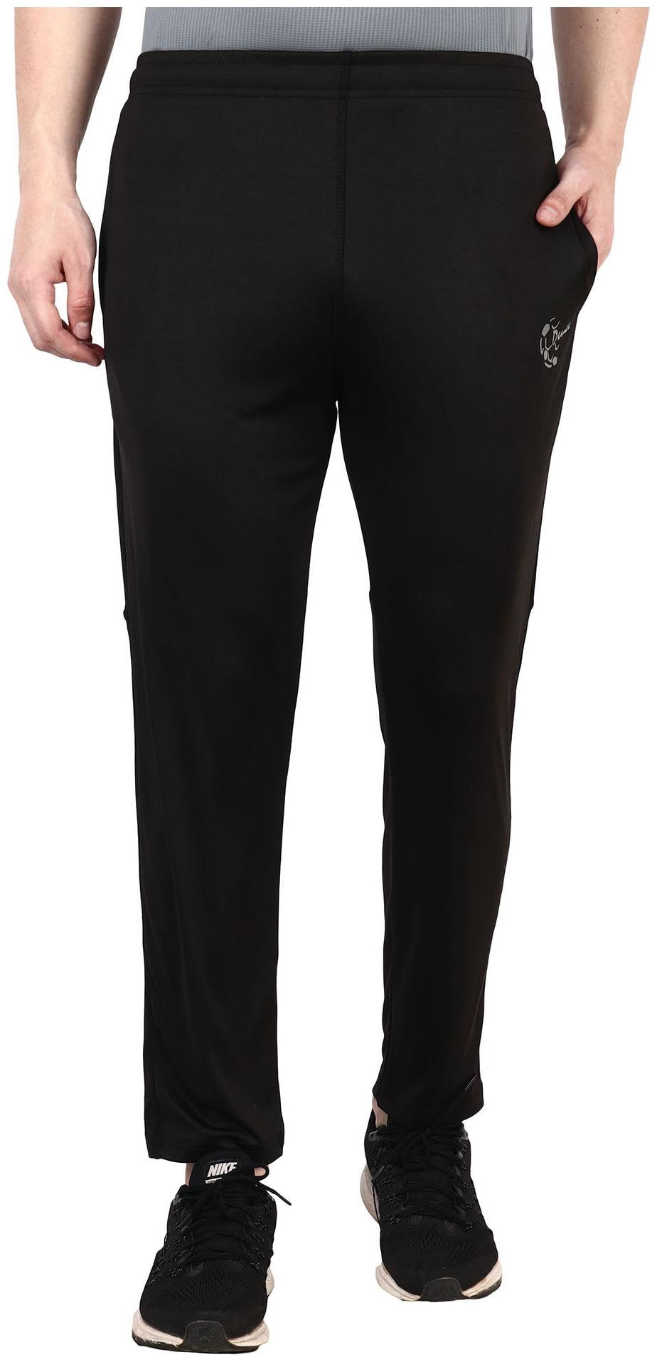 

Deuce Sports Men Black Solid Regular fit Track pants