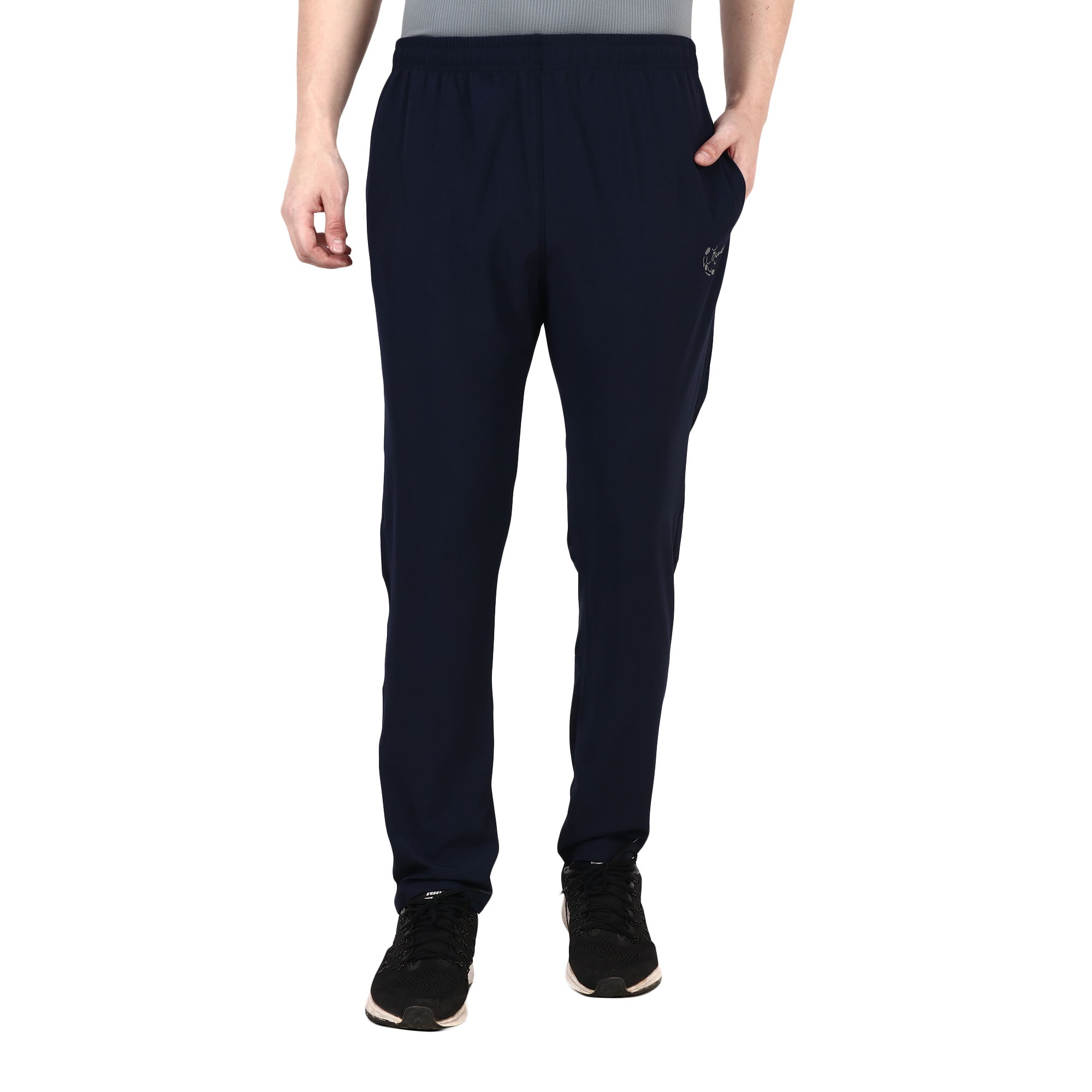 

Deuce Sports Men Blue Solid Regular fit Track pants