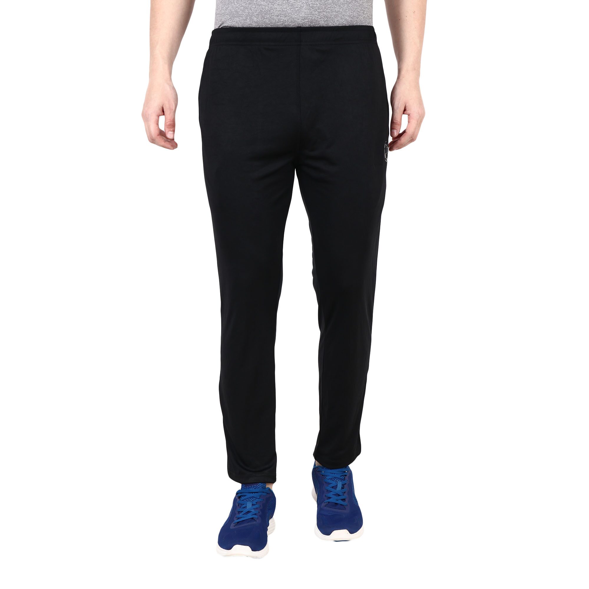 

Deuce Sports Men Black Solid Regular fit Track pants