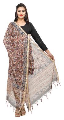 

Devam Women s Multicolor Color Ethically Hand Crafted Designer Woven Dupatta With Zari