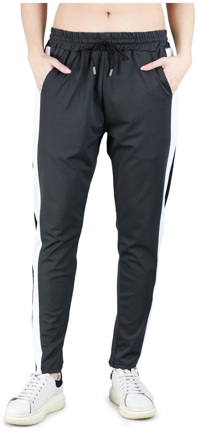 

DEVS AND DIVAS Women Slim fit Cotton Solid Track pants - Grey