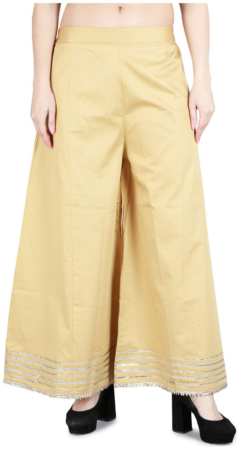 

Devs And Divas Gold Lace Palazzo For Women
