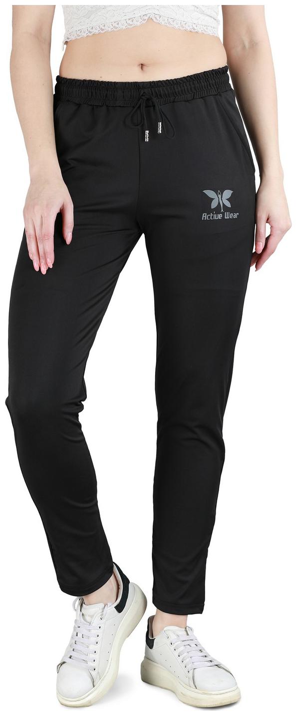 

Devs And Divas Women Cotton Solid Regular Pant (Black)