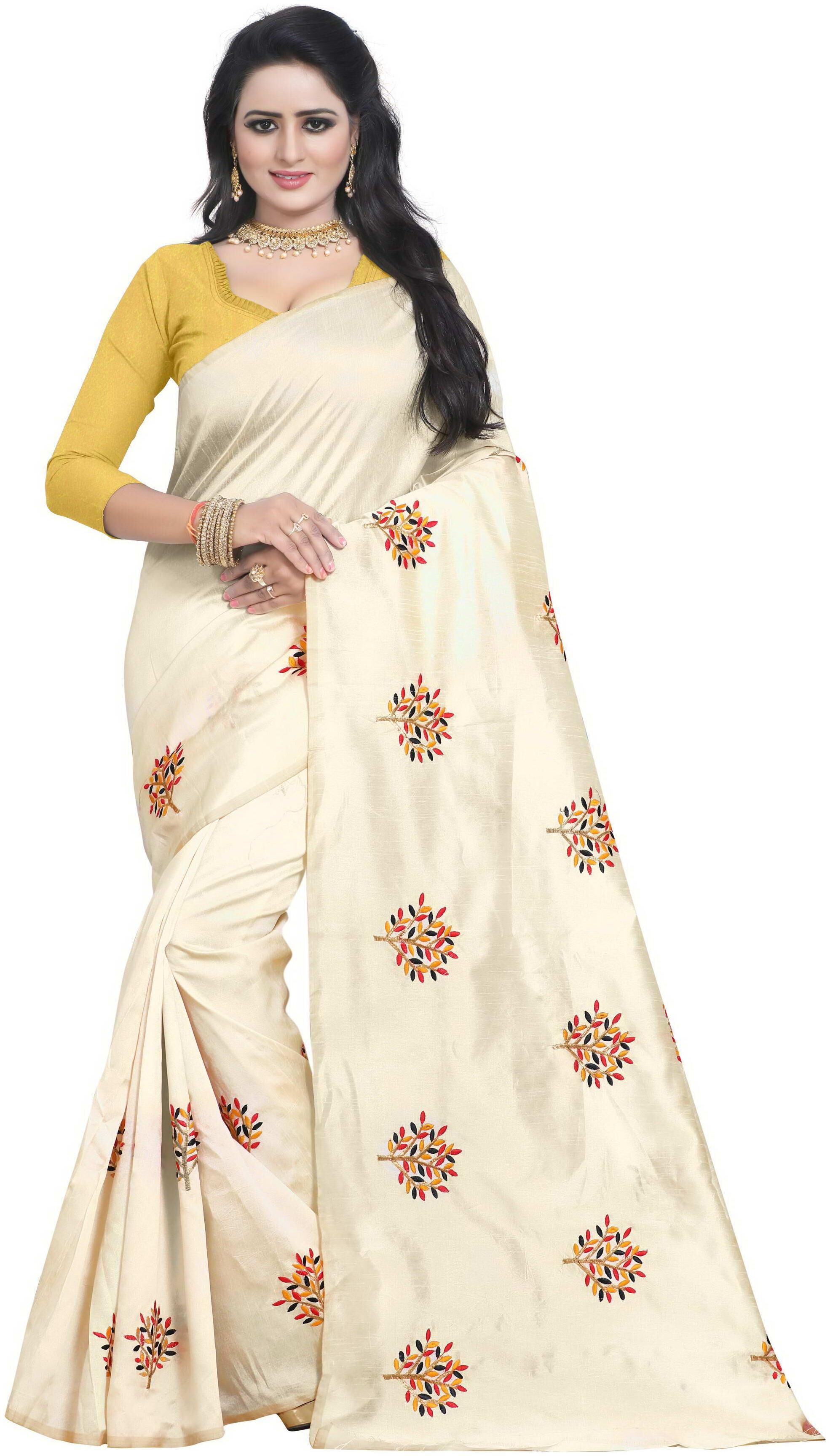 

Dhandai Fashion Green Color White Rangoli Printed Blouse Printed Festive Wear Party Wear Casual Wear Wedding Wear Mix Match Lace Work Plain Printed Saree