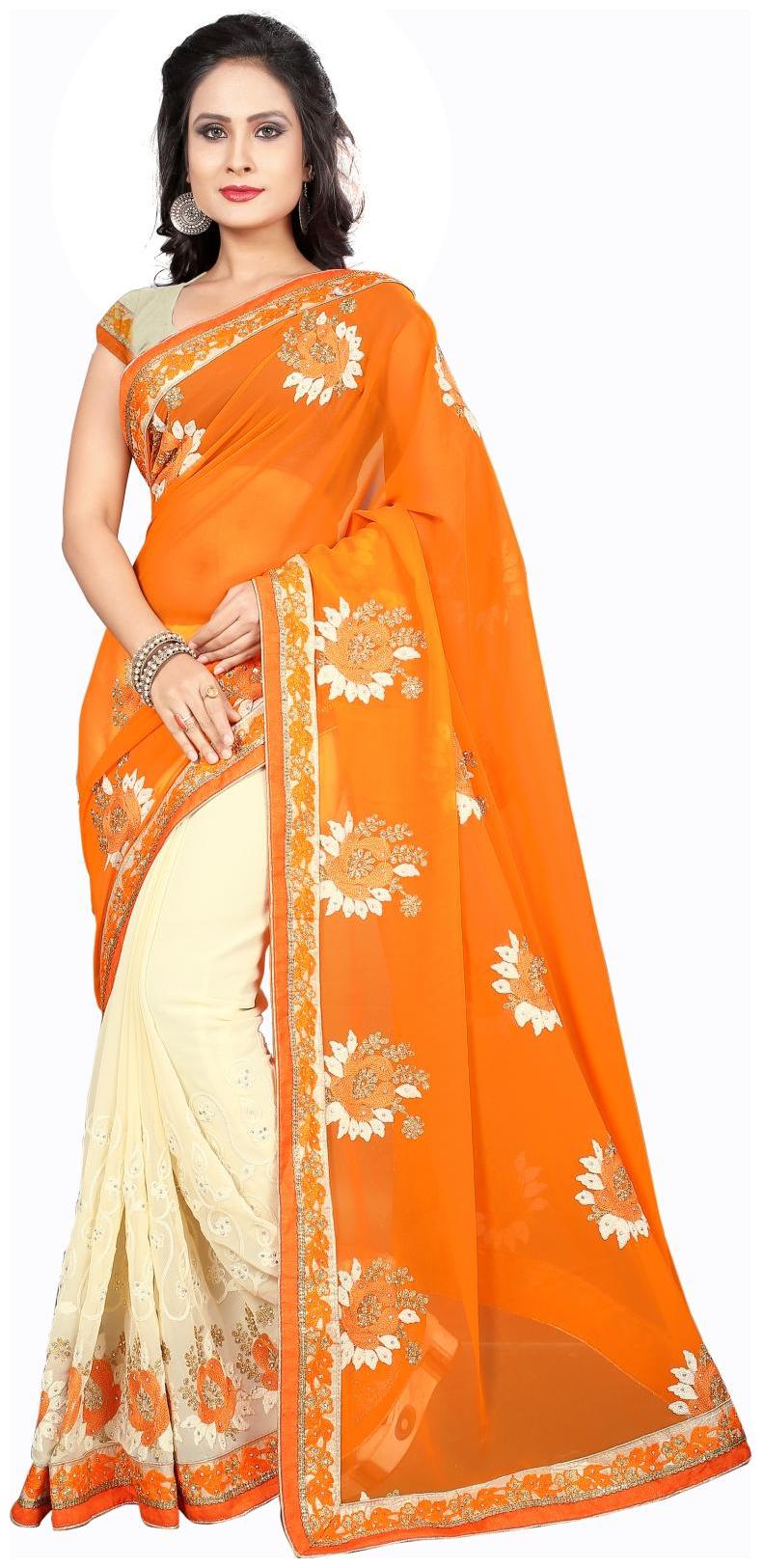 

Dhandai Fashion Green Color White Rangoli Printed Blouse Printed Festive Wear Party Wear Casual Wear Wedding Wear Mix Match Lace Work Plain Printed Saree