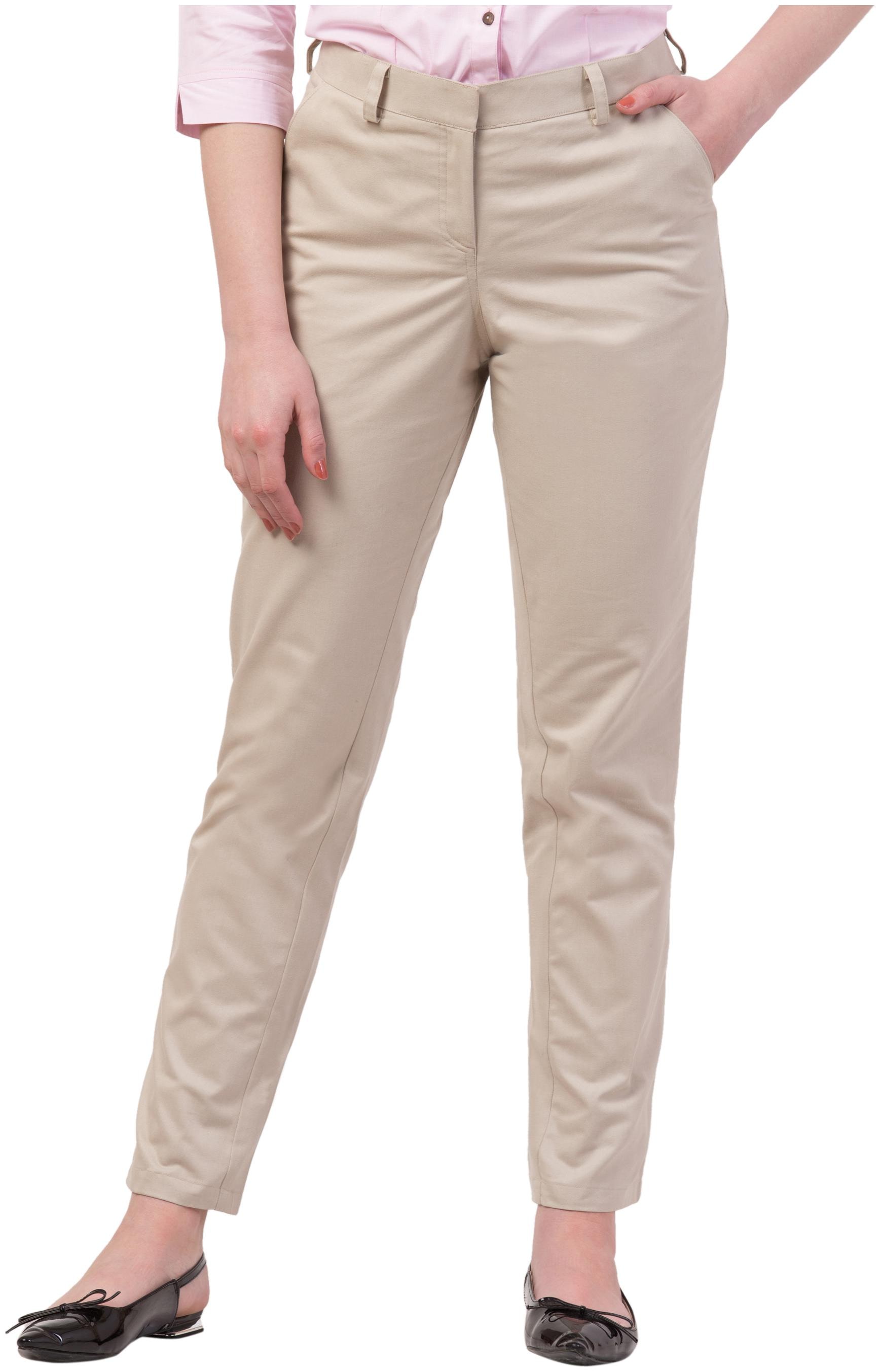 

Dibiya Women Beige Regular fit Regular trousers