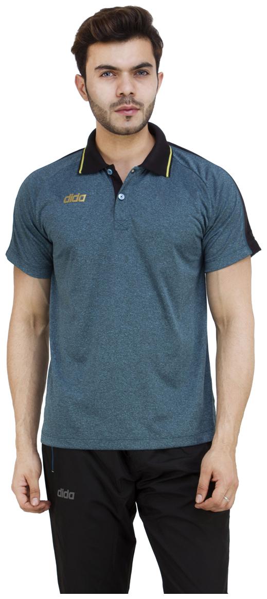 

Dida Men Green Regular fit Polyester Polo collar T-Shirt - Pack Of 1