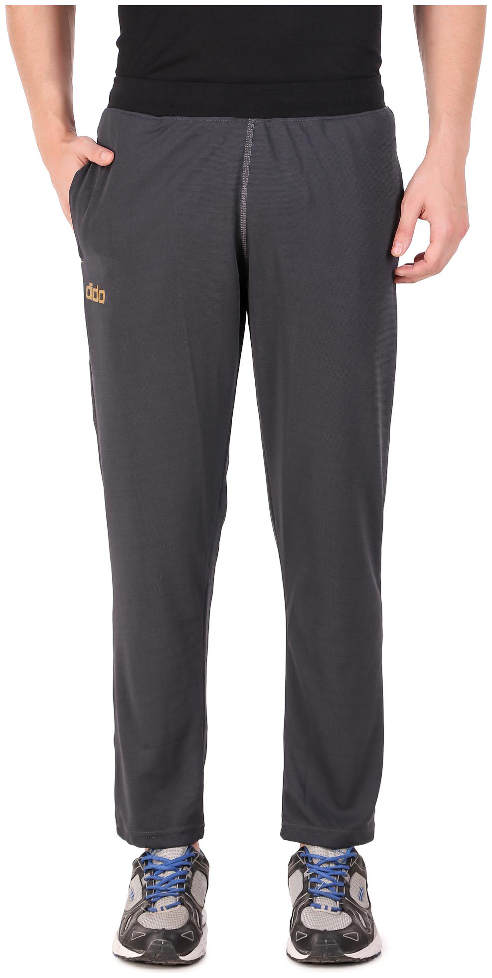 

Dida Men Grey Solid Regular fit Track pants