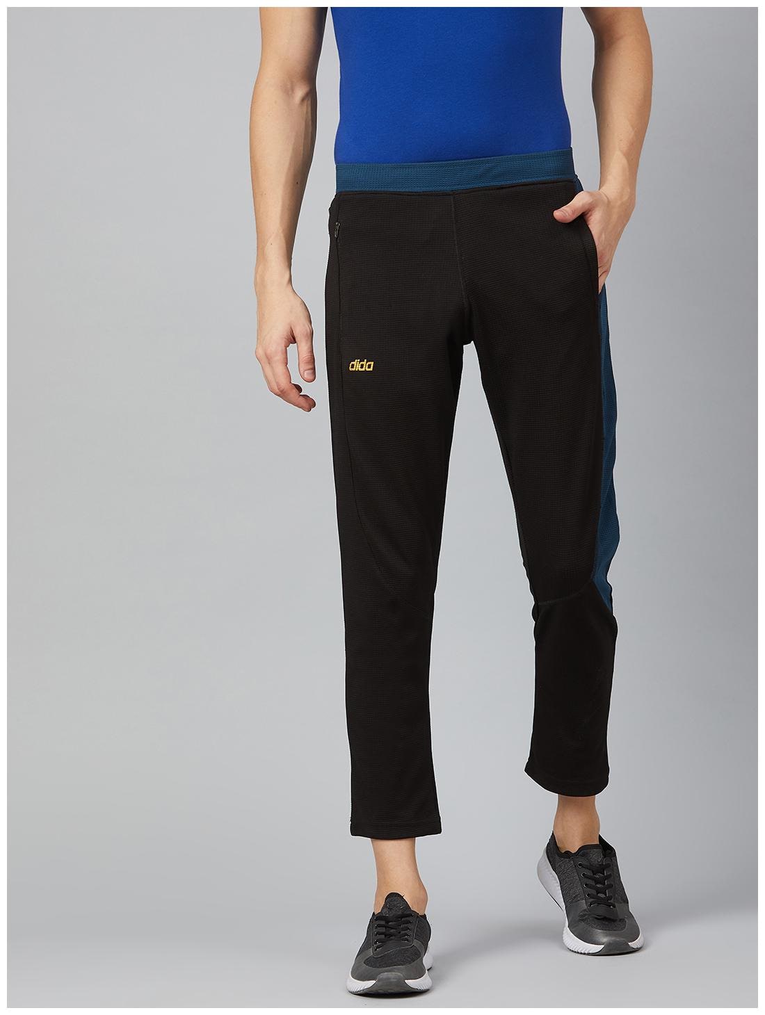 

Dida Men Black Solid Slim fit Track pants