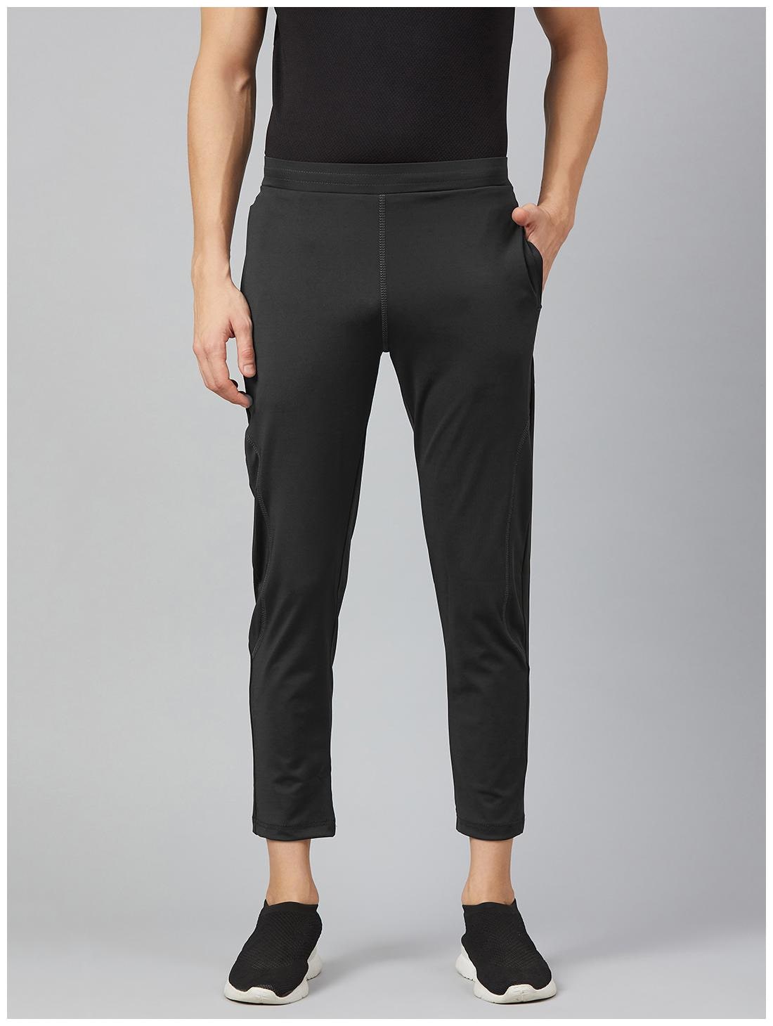 

Dida Men Grey Solid Slim fit Track pants