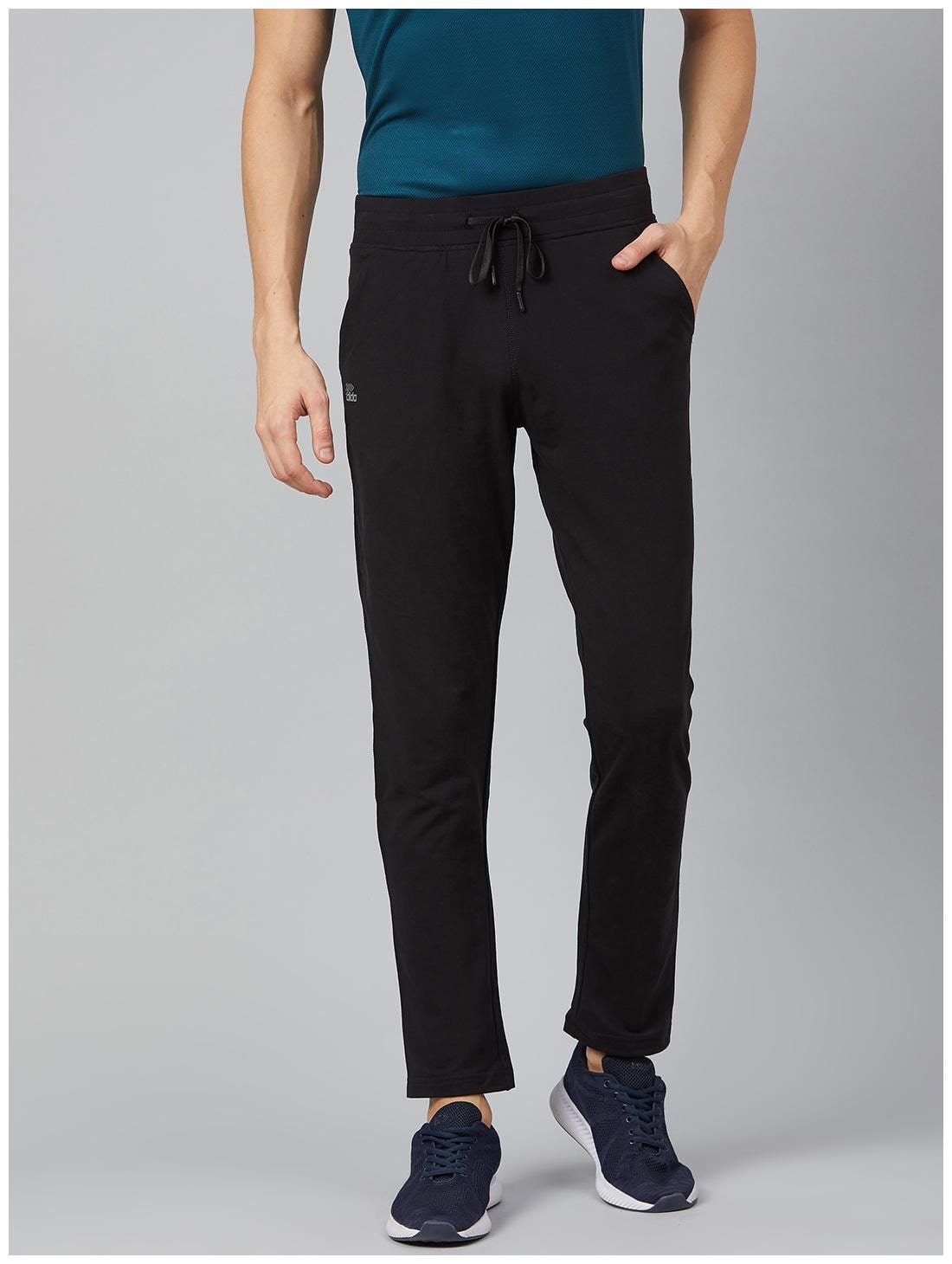 

Dida Men Black Solid Slim fit Track pants