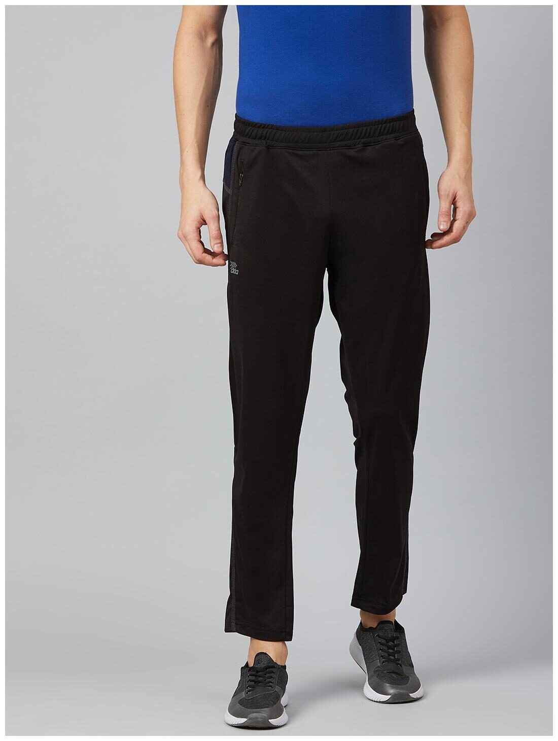

Dida Men Black Solid Slim fit Track pants