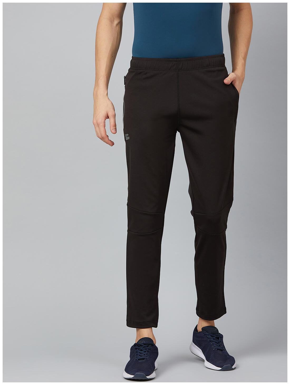 

Dida Men Black Solid Slim fit Track pants