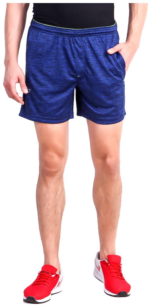 

Dida Polyester Blue Solid Sports Shorts For Men