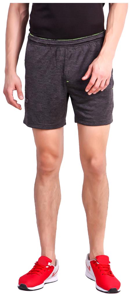 

Dida Polyester Grey Solid Sports Shorts For Men