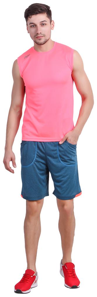 

Dida Polyester Blue Solid Sports Shorts For Men