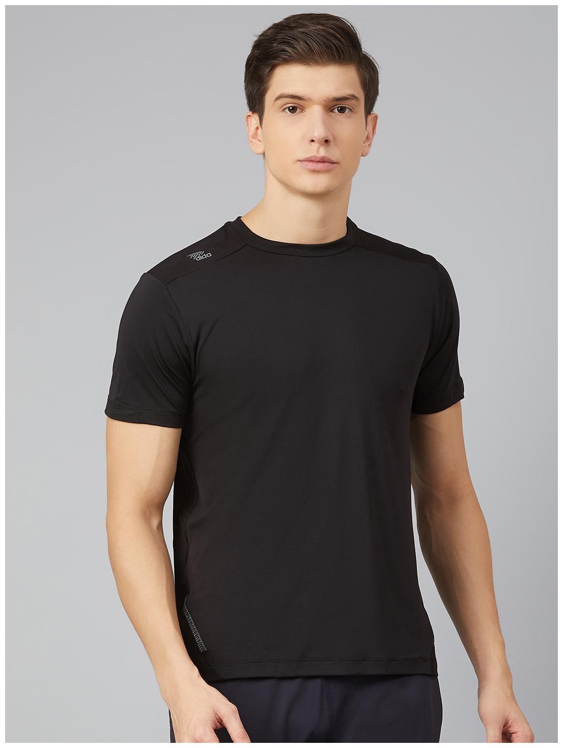 

Dida Sportswear Men Black Regular fit Polyester Round neck T-Shirt - Pack Of 1