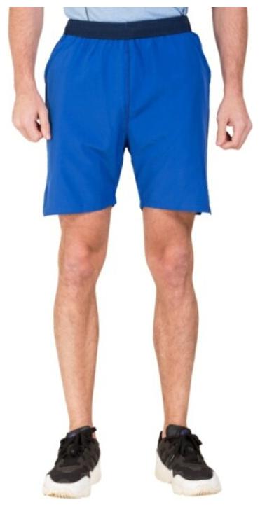 

Didrisha Men Blue Polyester Solid Sports Shorts