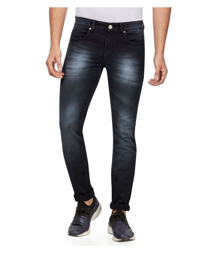 

DIDRISHA Men Black Slim Fit Jeans
