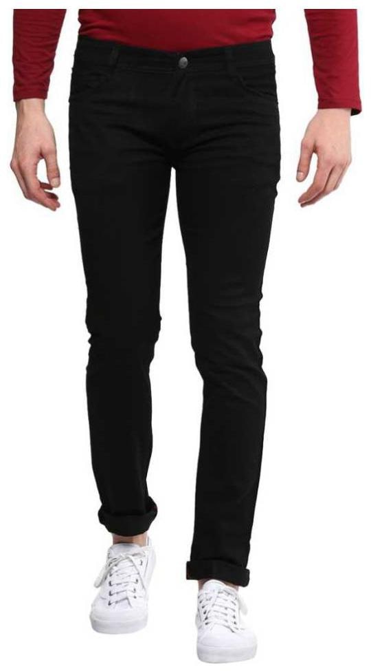 

DIDRISHA Men Black Slim Fit Jeans