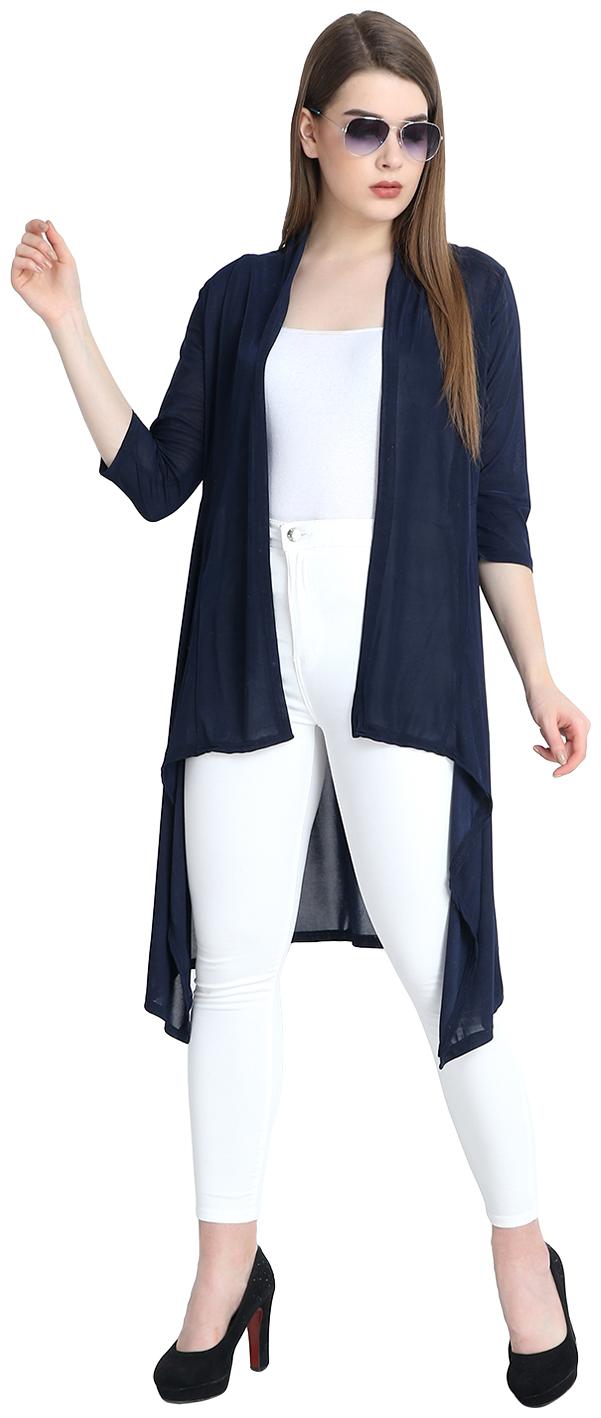 

Dimpy Garments Women Shrug - Blue