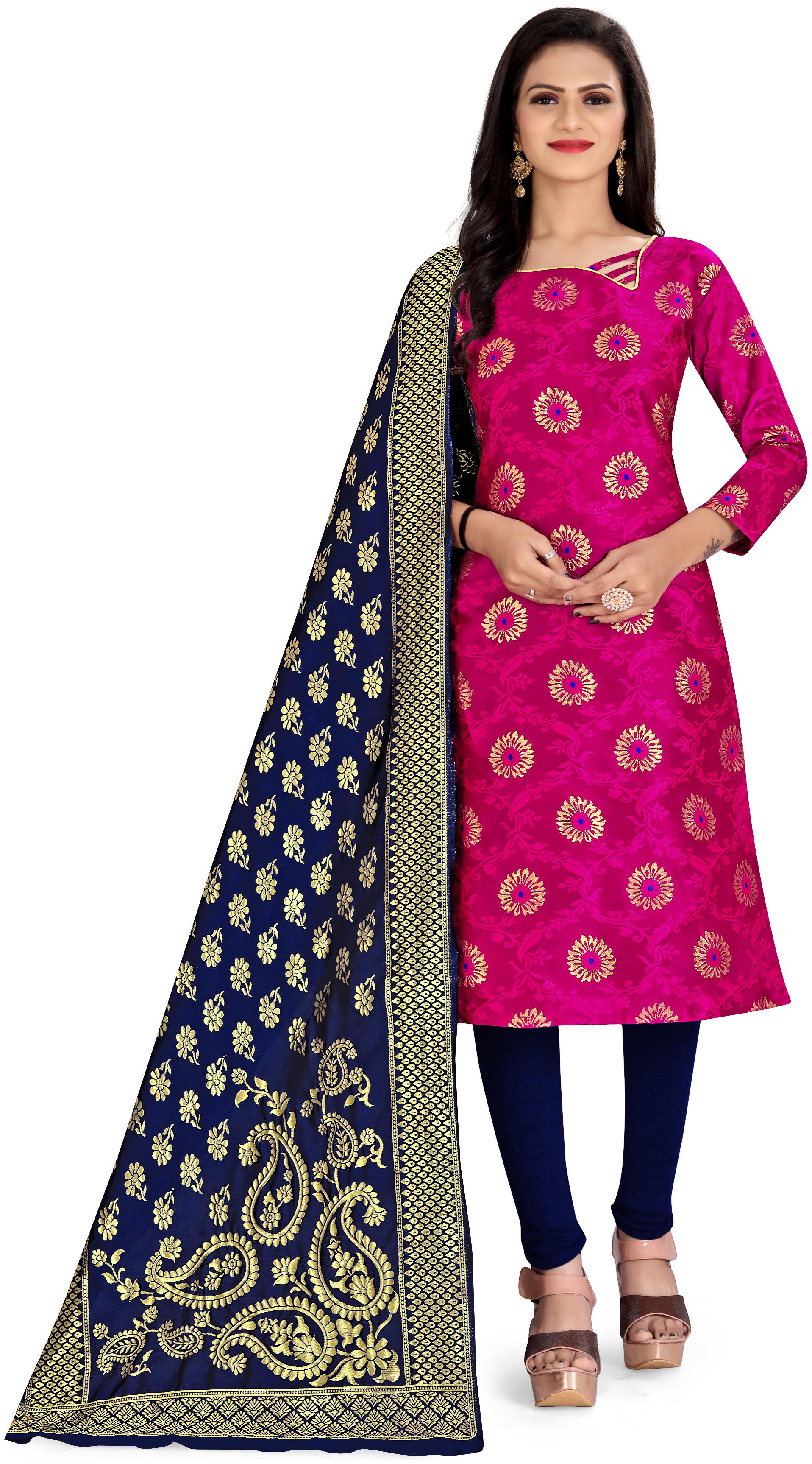 DIVA S CHOICE Pink Unstitched Kurta with bottom dupatta With dupatta Dress Material
DIVA S CHOICE Pink Unstitched Kurta with bottom dupatta With dupatta Dress Material