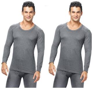 Dixcy Men Blended Thermal Top - Grey