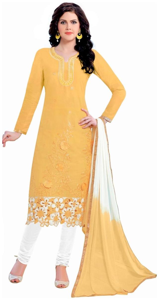 DnVeens Women Cotton Party Wear Designer Salwar Kameez Dupatta Suit