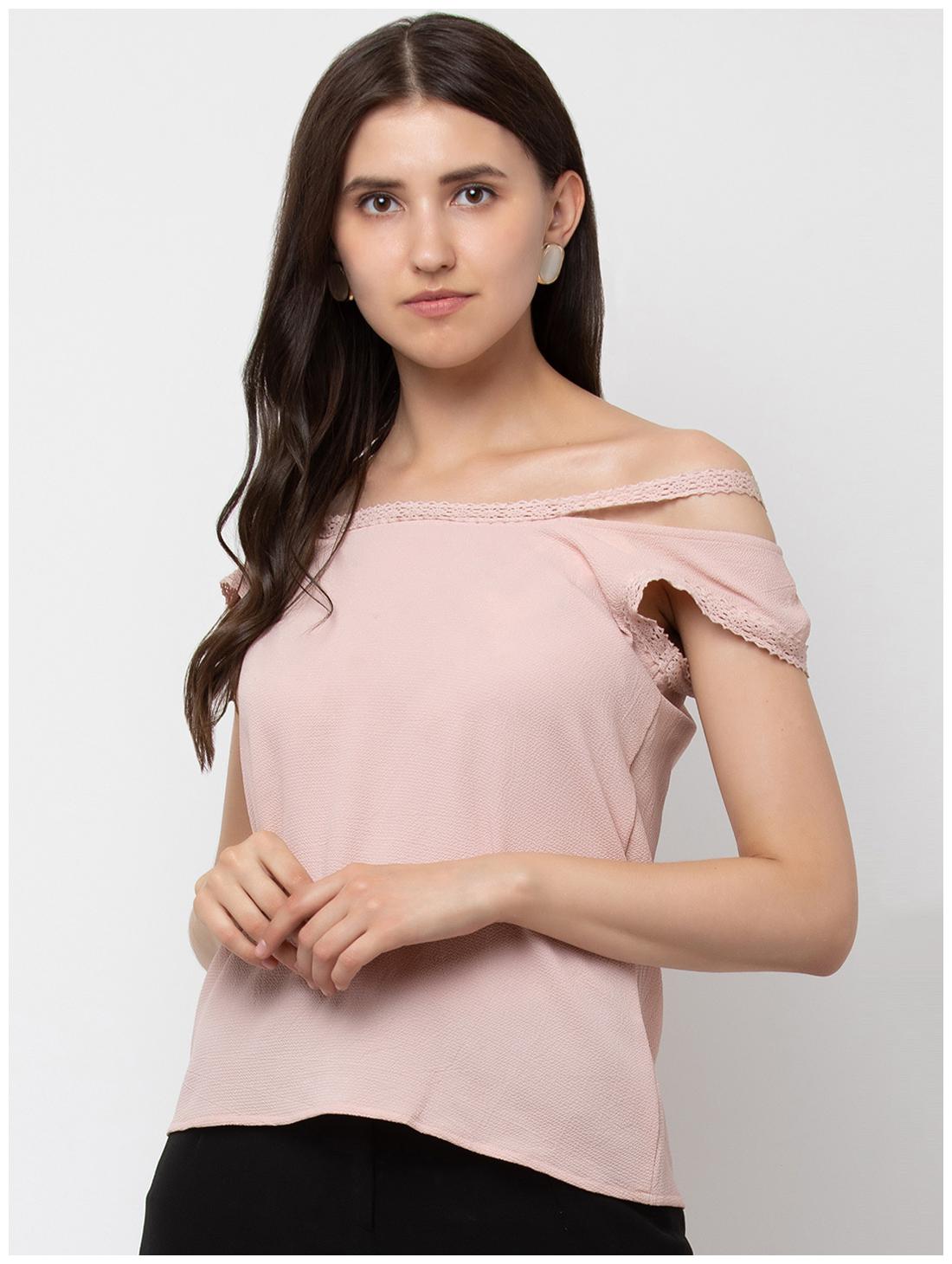 

DODO MOA Women Solid Regular top - Orange