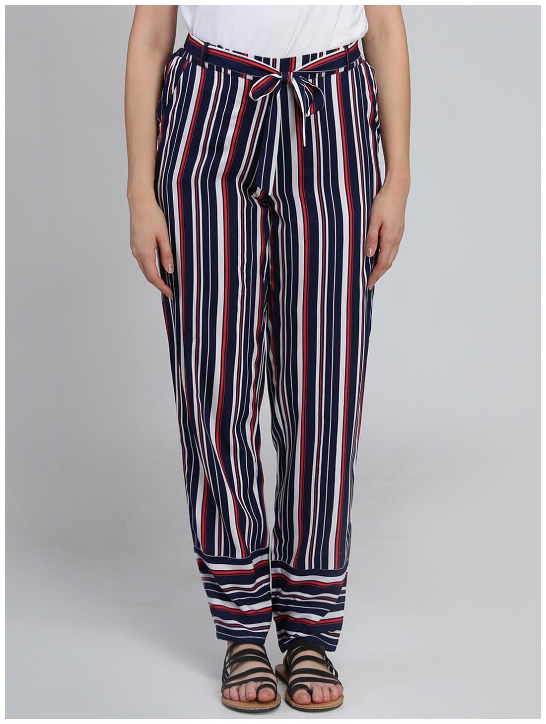 

DODO MOA Women Blue Regular fit Regular trousers