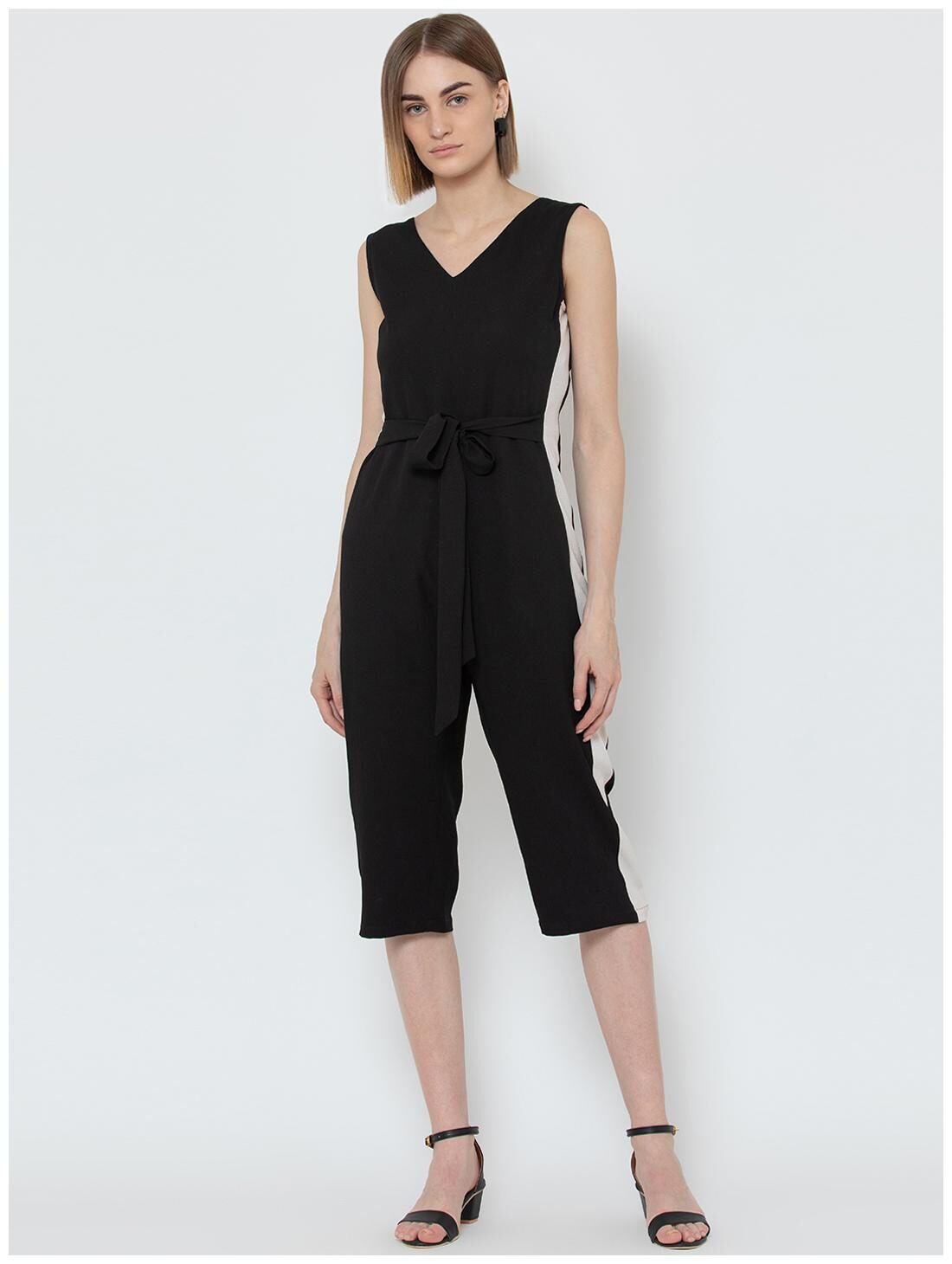 

DODO MOA Solid Jumpsuit - Black