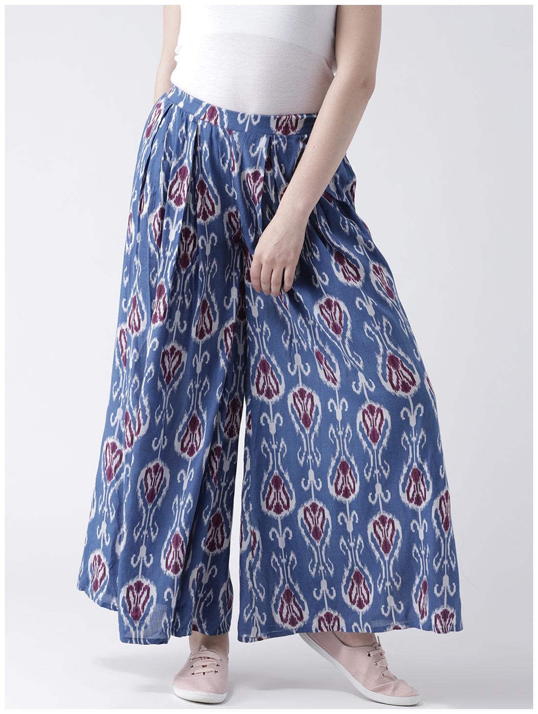

DODO MOA Women Blue Regular fit Regular pants