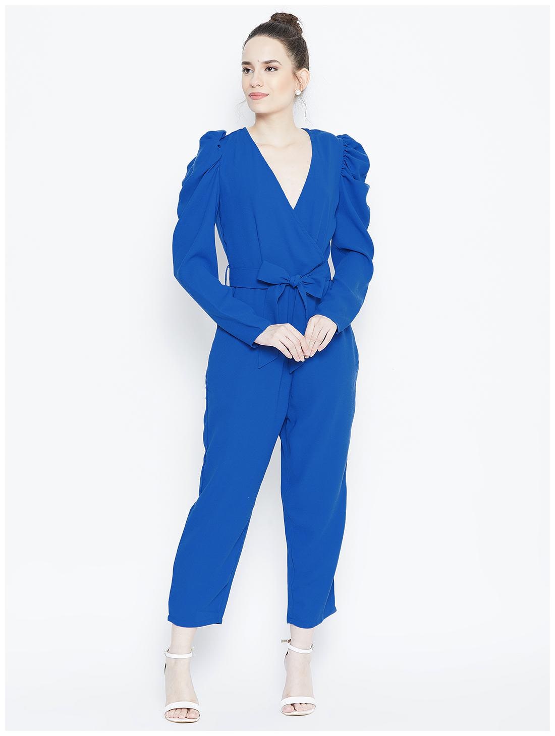 

DODO MOA Solid Jumpsuit - Blue