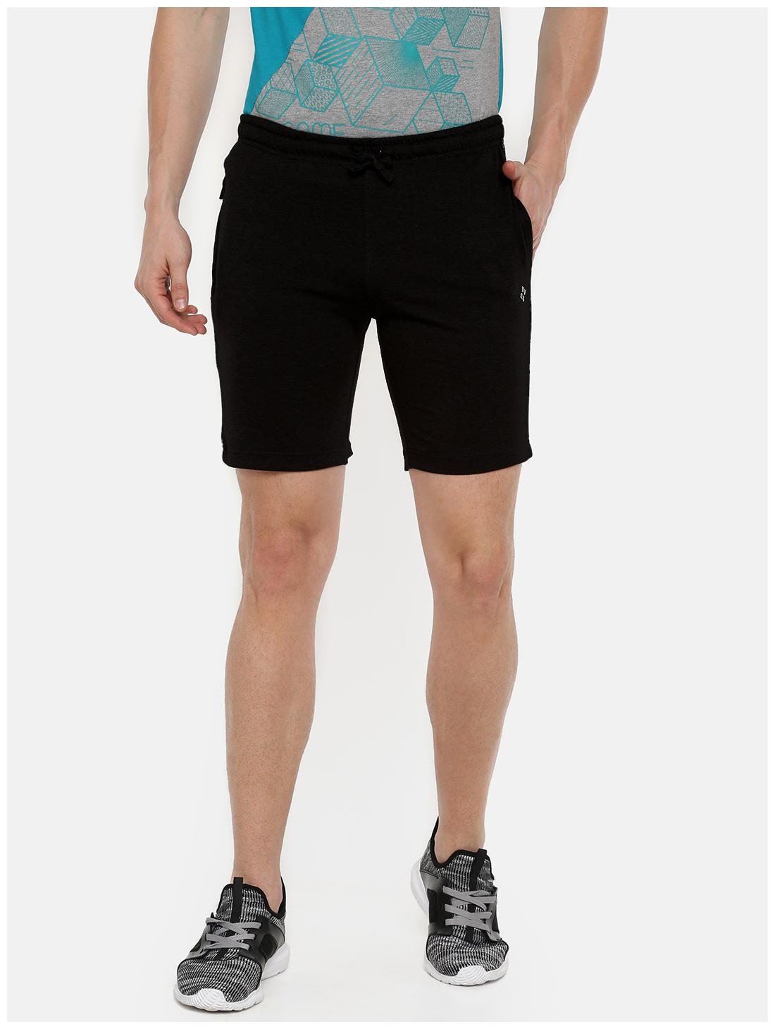 

Dollar Men Black Regular Fit Regular Shorts