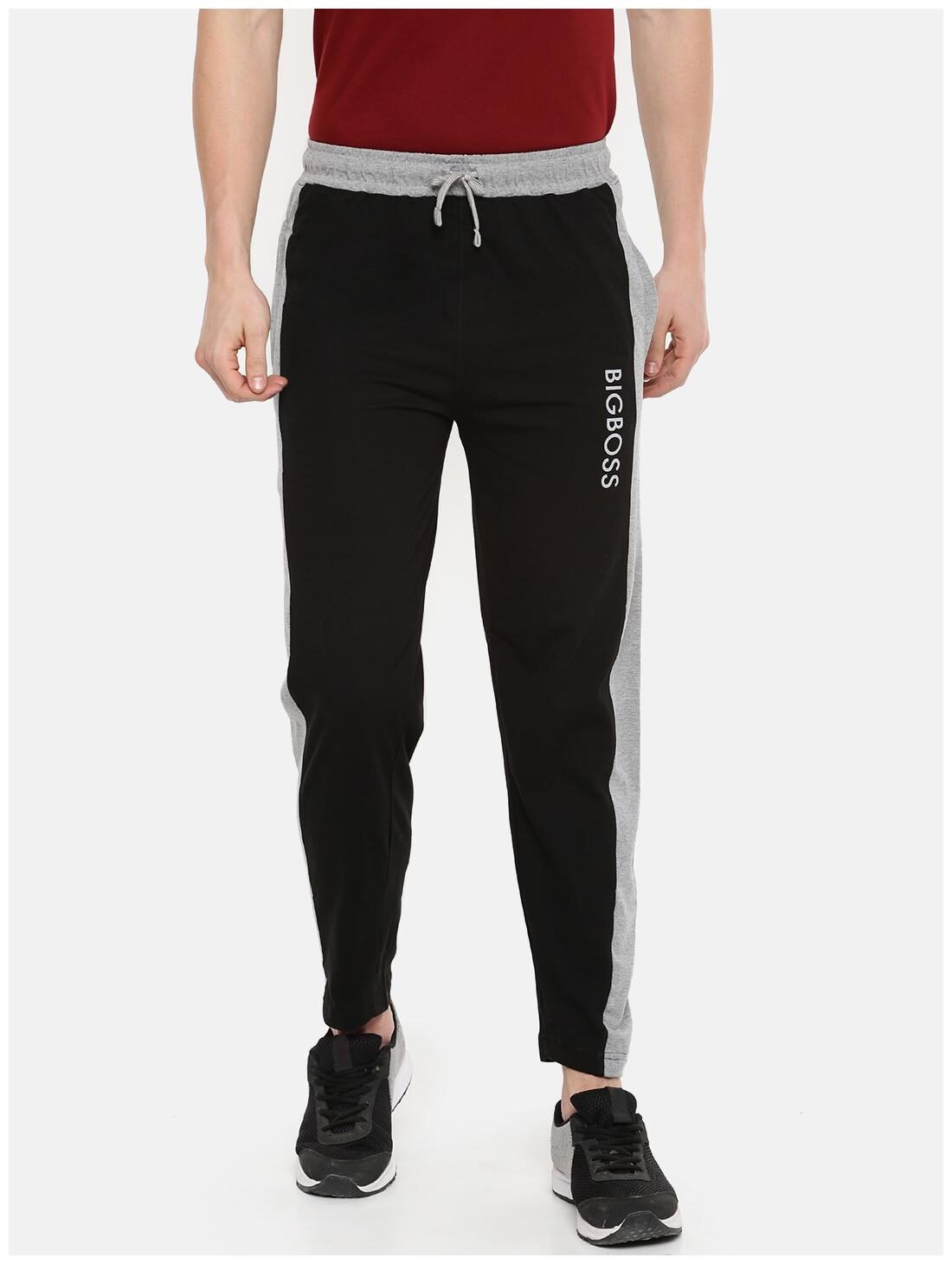 

Dollar Men Black Solid Regular fit Track pants