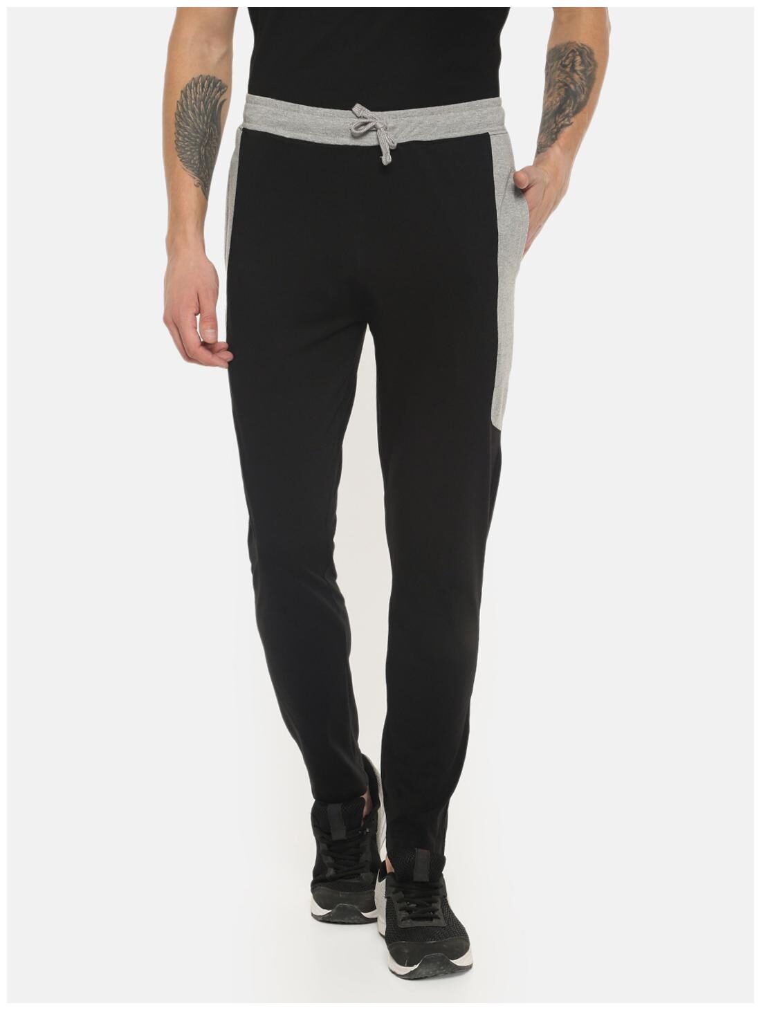

Dollar Men Black Solid Regular fit Track pants
