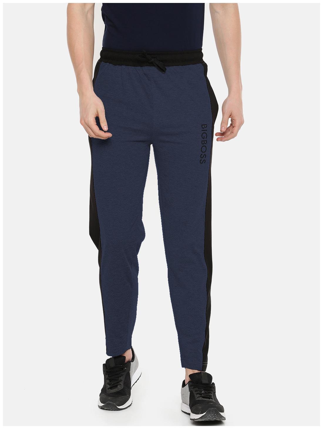 

Dollar Men Blue Solid Regular fit Track pants