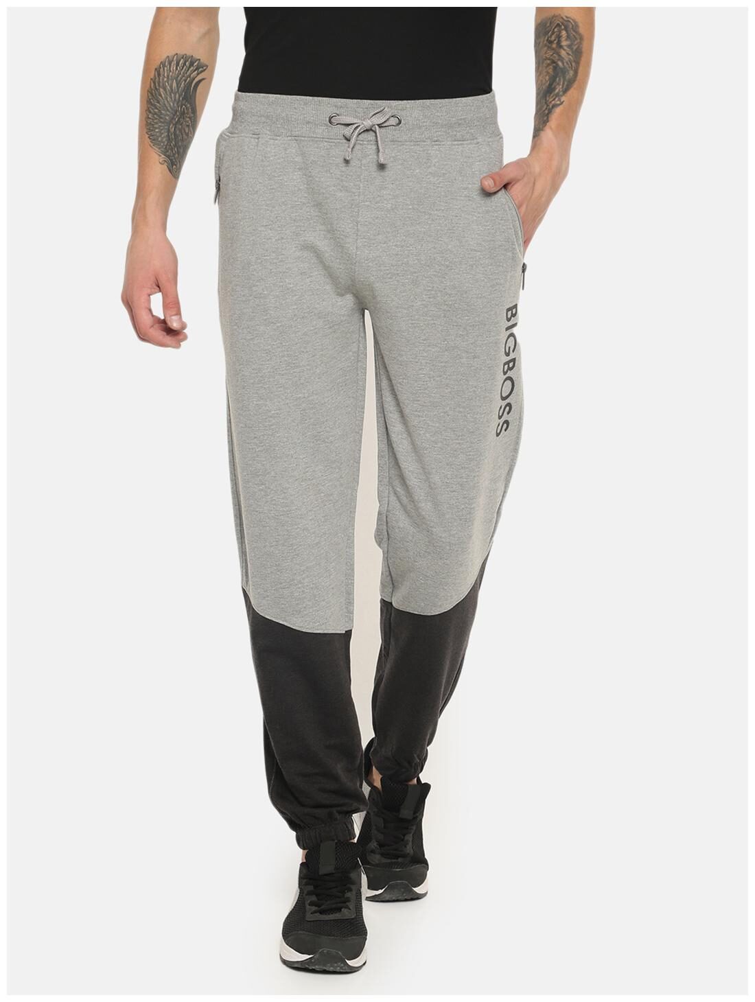 

Dollar Men Grey Solid Regular fit Joggers
