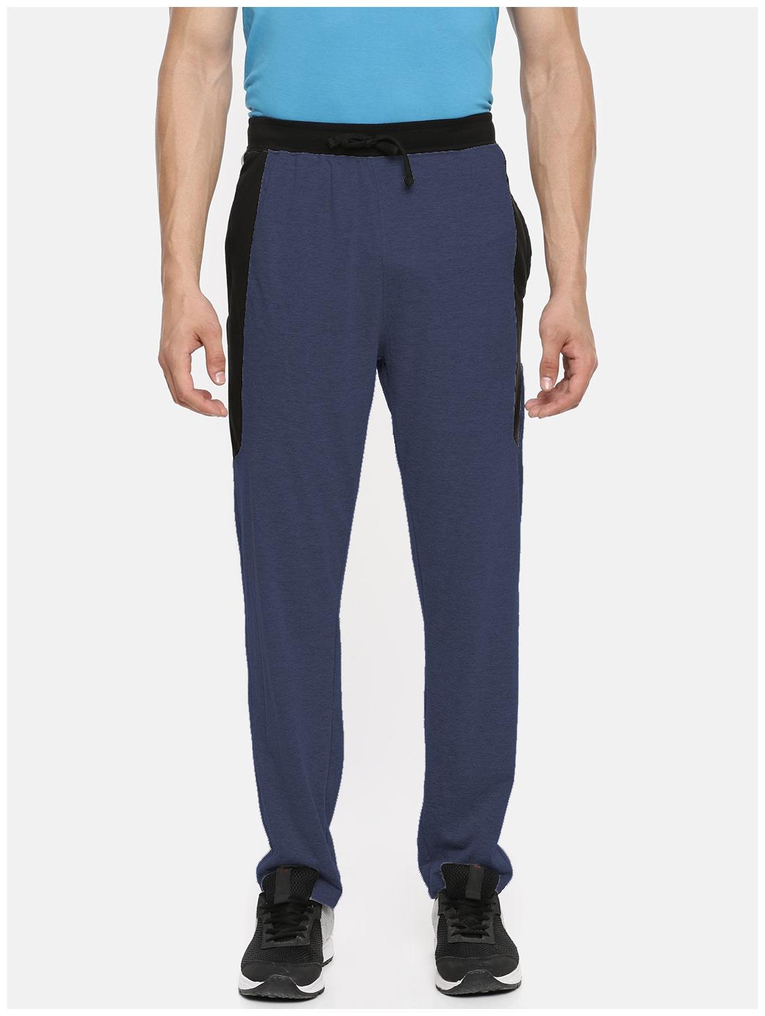 

Dollar Men Blue Solid Regular fit Track pants