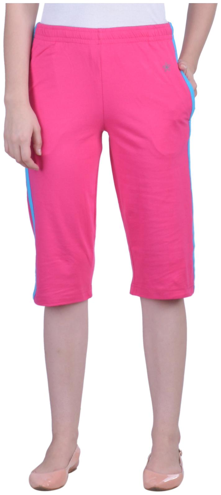 

Dollar Missy Women Solid Regular capri - Pink