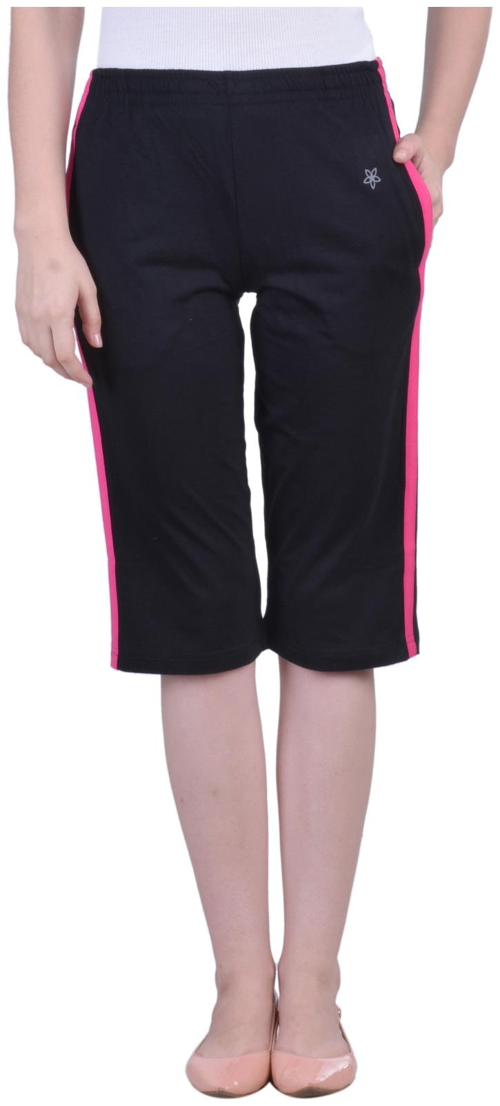 

Dollar Missy Women Solid Regular capri - Blue