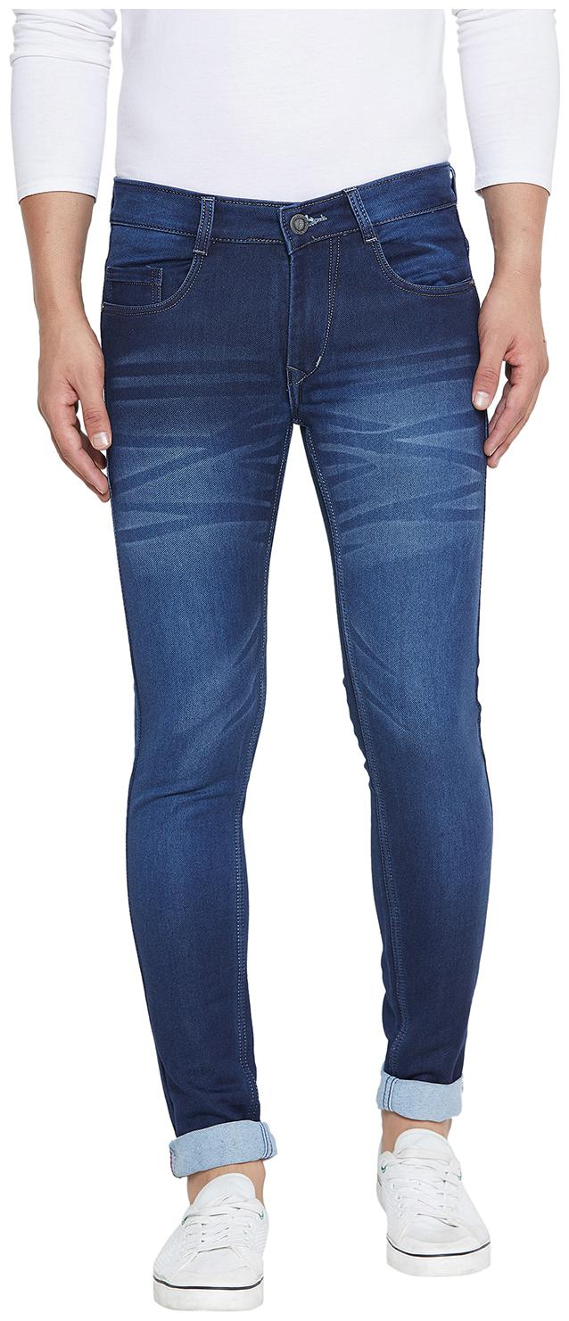 

Dom B Men Blue Slim Fit Jeans