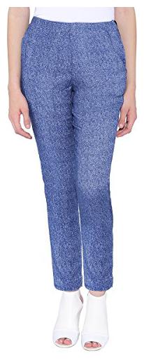 

DOWNLOAD APPAREL Women Viscose Rayon Printed Blue Pant