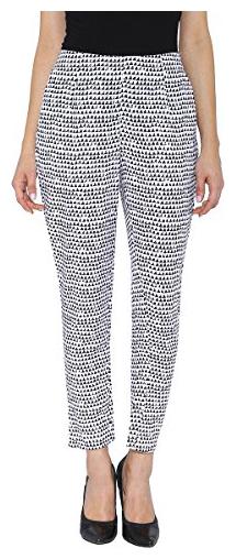 

DOWNLOAD APPAREL Women Viscose Rayon Printed White Pant