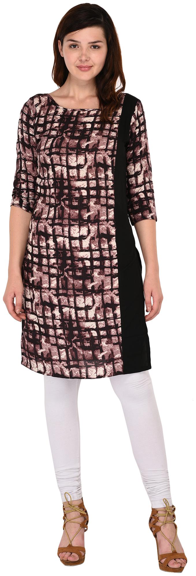 

DRAPES Women Multi Printed Straight Kurta